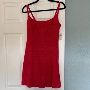 Red Sleeveless Dress